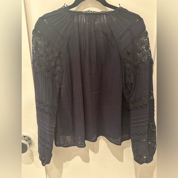 Sunday’s navy top with place trim - Picture 3 of 3